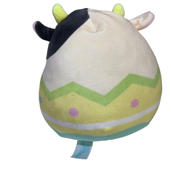 Squishmallows Kellytoy 8” Connor the Cow Plush Easter Pastel Egg Stuffed‎ Toy - Picture 5 of 9